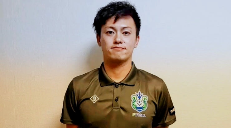 湘南ベルマーレフットサルクラブの鍛代元気選手