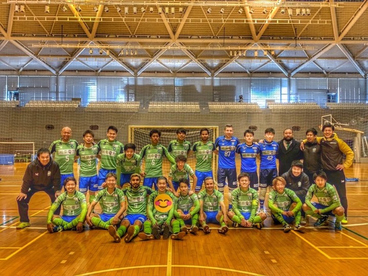 湘南ベルマーレフットサルクラブの集合写真